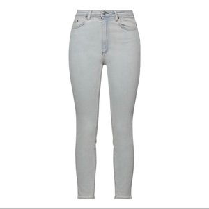 Acne Studios Light Wash Womens Stretch Denim Skinny Jeans
